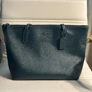 Coach Tote Bag – Forest Green